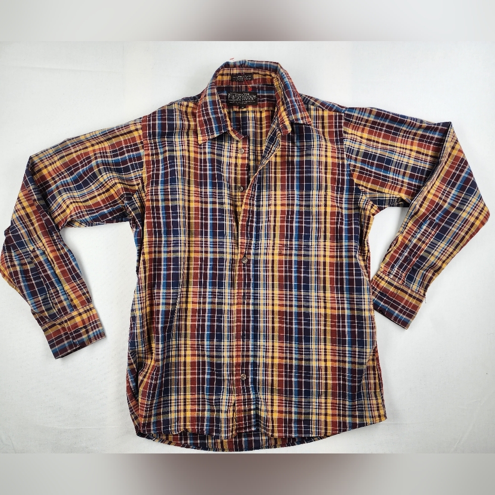Vintage New York Sportware Exchange Medium Lightweight Flannel Style